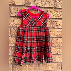 • 4/$25- Vintage St.Michael Red Tartan‎ Dress